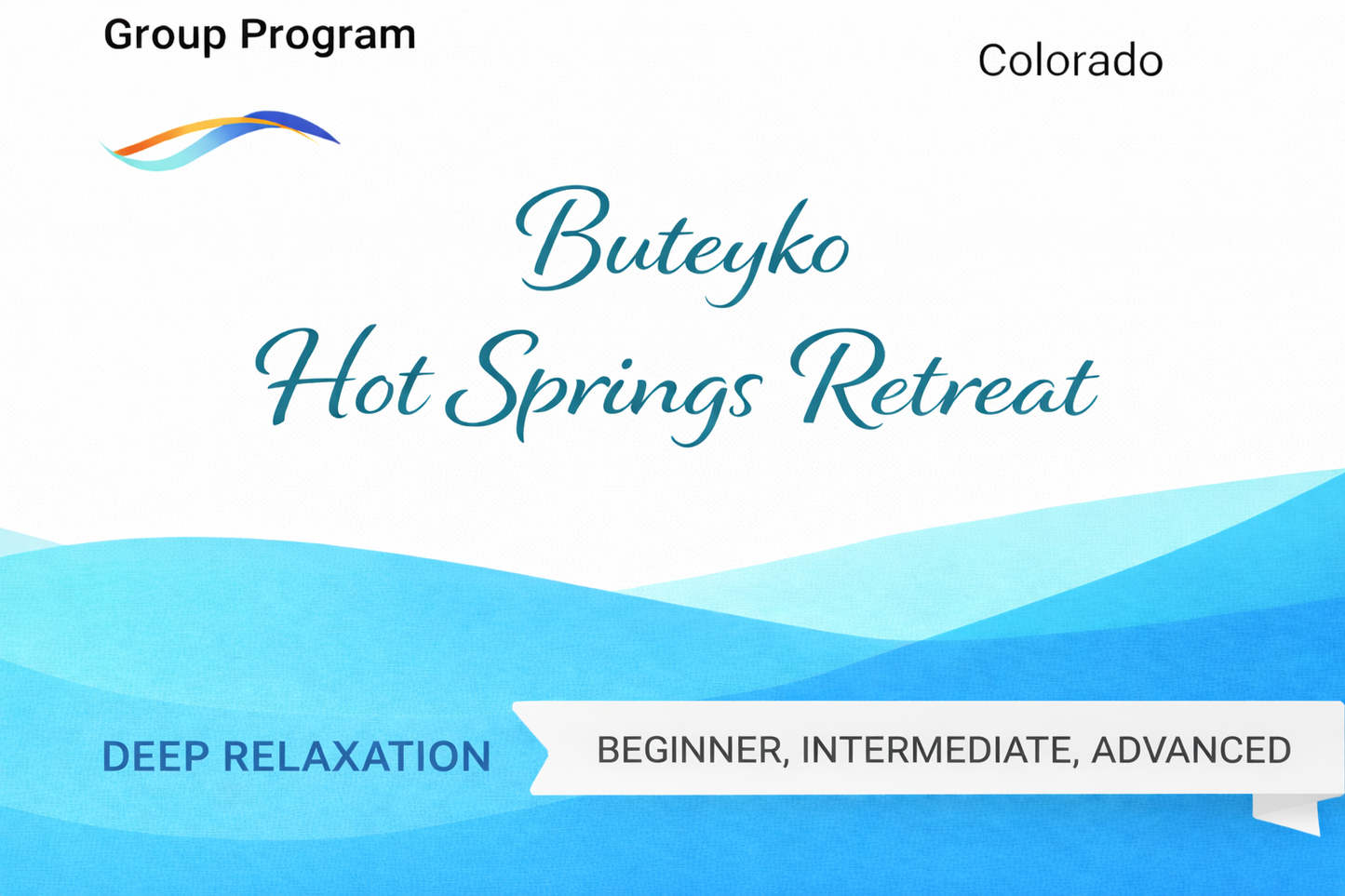Buteyko Hot Springs Retreat (October 2026)