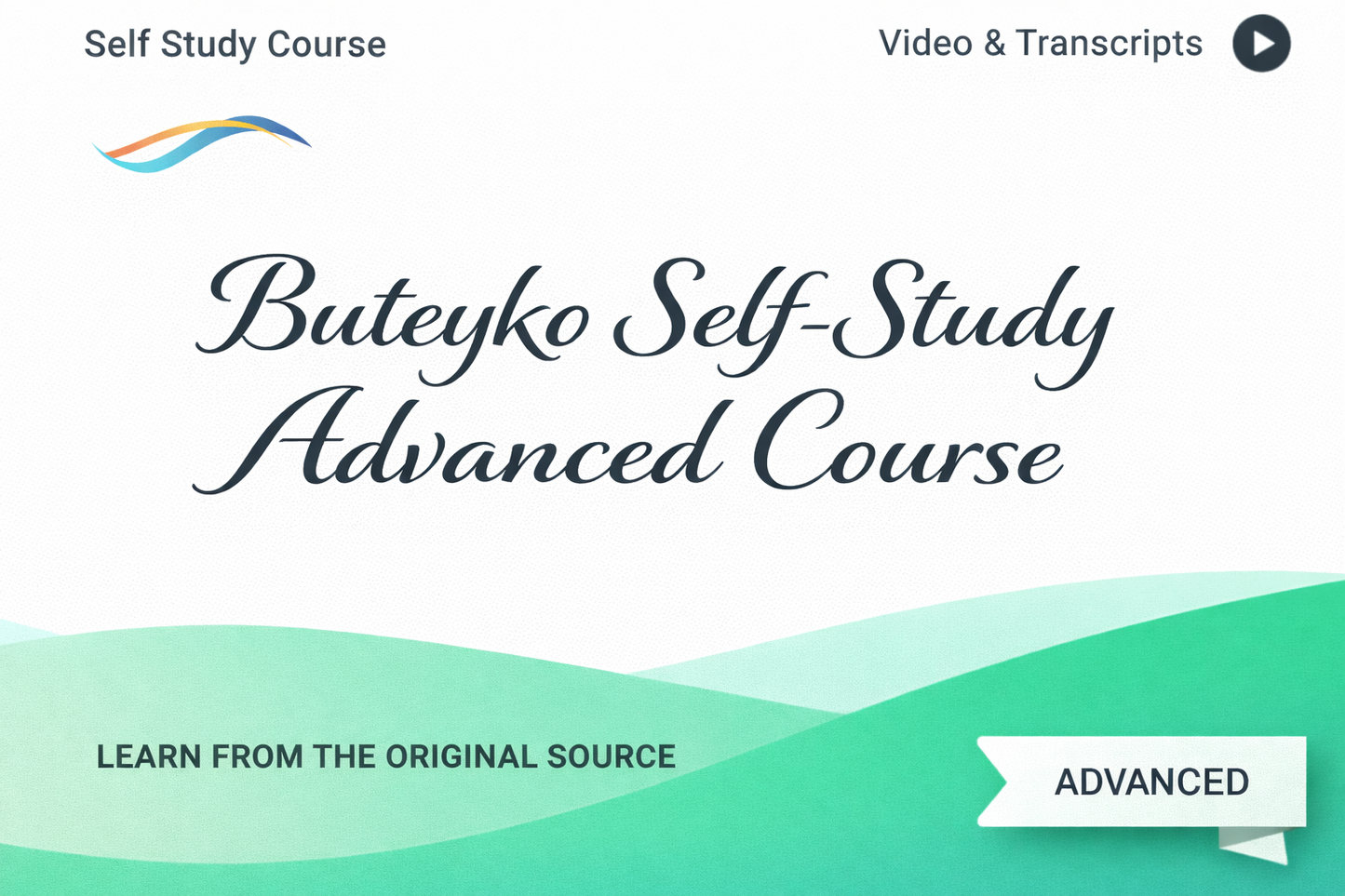 Buteyko Self-Study Advanced Course