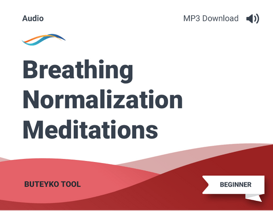 Breathing Normalization Meditations (MP3)